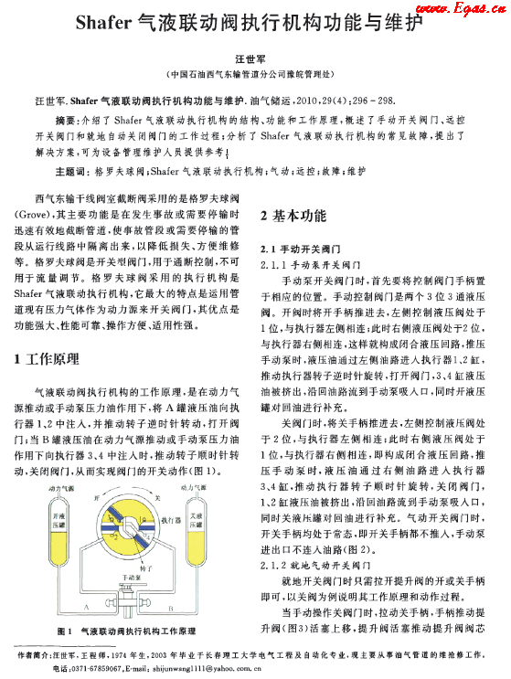 Shafer气液联动阀执行机构功能与维护.png