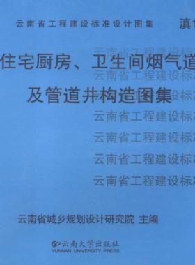 住宅厨房、卫生间烟气道及管道井构造图集滇05J01