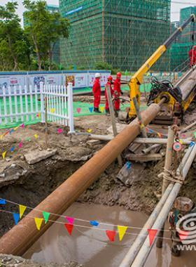 杭州燃气滨江二通道穿越钱塘江 将为滨江、萧山北及亚运场馆供气