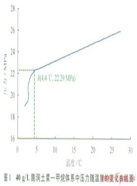 动力学抑制剂作用下天然气水合物生成过程的实验分析