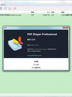 PDF Shaper Professional和谐 12.0 绿色便携版