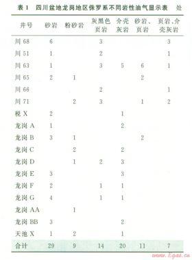 川中地区侏罗系适合页岩油气藏开采的地质依据