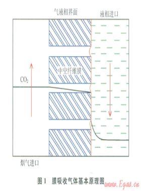 中空纤维膜吸收烟气中CO2的研究进展