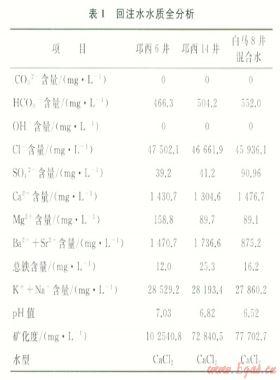 气田回注系统结垢机理及对策