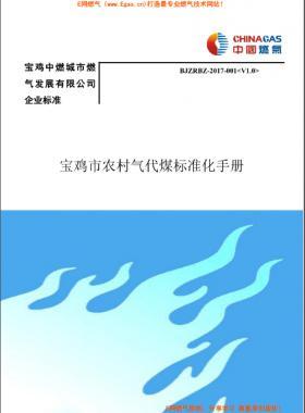 中燃农村气代煤标准化手册BJZRBZ-2017-001