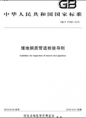 埋地钢质管道检验导则国标∕T 37368-2019